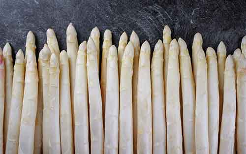 Spargel weiss